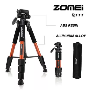 Q111 Light Weight Heavy Duty Compact Portable Aluminium Travel Tripod ZOMEI - Picture 1 of 1