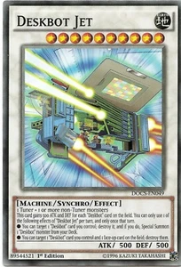 Tarjeta común Yu-Gi-Oh Deskbot Jet DOCS-EN049 1ª edición nueva - Imagen 1 de 3