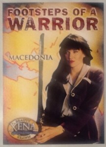 Xena Beauty & Brawn Footprints of a Warriors FW5 Chase Card MINT Rittenhouse