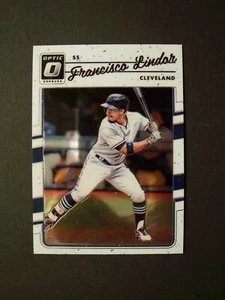 2017 Panini Optic #90 FRANCISCO LINDOR (Cleveland Indians) - MT! WOW! L@@K! - Picture 1 of 1