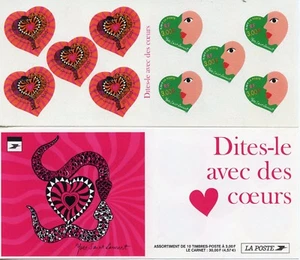 TIMBRE FRANCE NEUF CARNET AUTOADHESIF N° BC3298A ** COEUR YVES SAINT LAURENT - Photo 1/1