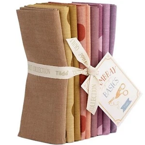 Tilda Seasonal Chambray Autumn Hues 9 Fat Quarter Bundle by Tone Finnanger - Picture 1 of 1