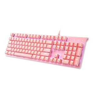 i-rocks K75M Mechanical Keyboard - 104 Keys - with Cherry MX Brown Switches, ... - Picture 1 of 8