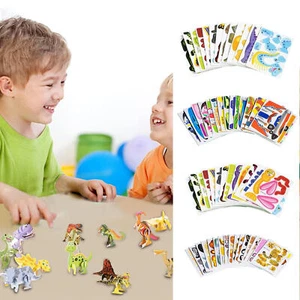 25pcs Jigsaw Puzzles 3D Animal Puzzle Cartoon Theme Puzzle Kit Educational Toys - Picture 1 of 16