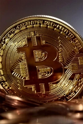 Bit Coin Digital Independent Money Print Wall Art Home Decor - POSTER 20x30 - Image 1 of 4