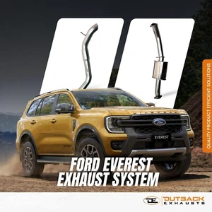 3” 409 SS DPF BACK Exhaust System for Ford Everest 3.2L Turbo Diesel w/muffler - Picture 1 of 2