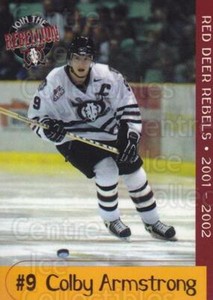 2001-02 Red Deer Rebels #7 Colby Armstrong