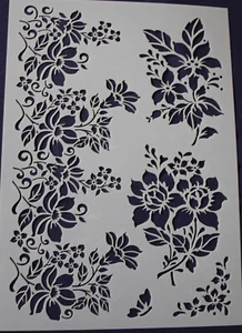 Laser-Schablone, A4, "Florale Ornamente & Bordüren ", Jittenmeier - Bild 1 von 1