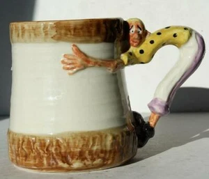 Hillbilly Figur 48 Imperial Porcelain Corp Zanesville Ohio Keramik Kaffeebecher - Bild 1 von 1