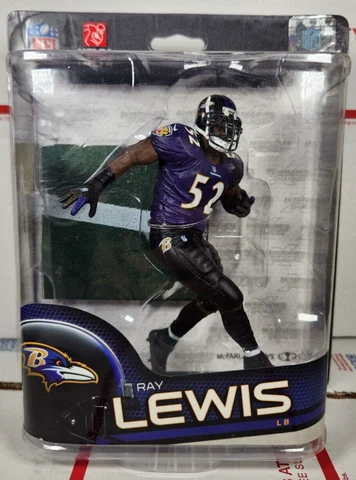 McFarlane NFL Series 32 Ray Lewis Baltimore Ravens Exclusive Action Figure Cover