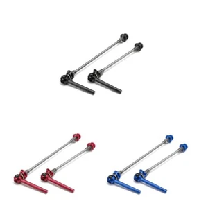 Locking Skewer Wheel Hub Quick Release Skewers Saddle Clamp Skewers - Picture 1 of 10