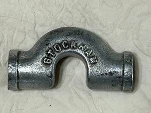Vintage Stockham 1/2" NPT x 1/2" NPT UP AND OVER? Anschlusskupplung UNIKAT!! - Bild 1 von 5