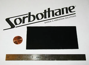 HOJA SORBOTHANE 2x4x0.06in (50x100x1.5mm) ALMOHADILLA DE GOMA AISLAMIENTO DE VIBRACIONES 50D - Imagen 1 de 1