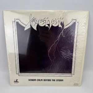 Venom, Calm Before The Storm LP AJK Music NU 632-1. USA Promo Copy! NM in Shrink - Picture 1 of 9
