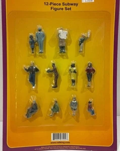 MTH 30-11063 O RailKing Subway Passenger Figure (Set of 12) - Picture 1 of 1