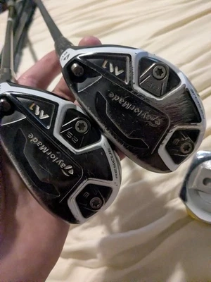 Juego híbrido derecho Taylormade m1.3,4.19,21.rocketfuel 80h rígido Foto 1 de 4