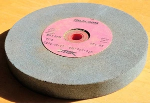 Muela abrasiva Milacron carburo de silicio 6" X 1" X 3/4" 80-I9-V2 SCA-H9 grano: 80 - Imagen 1 de 5