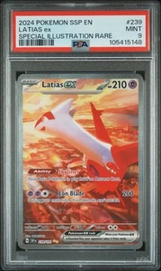 Pokemon Latias EX #239 Special Illustration Rare PSA 9 2024 SSP Surging Sparks - Bild 1 von 2