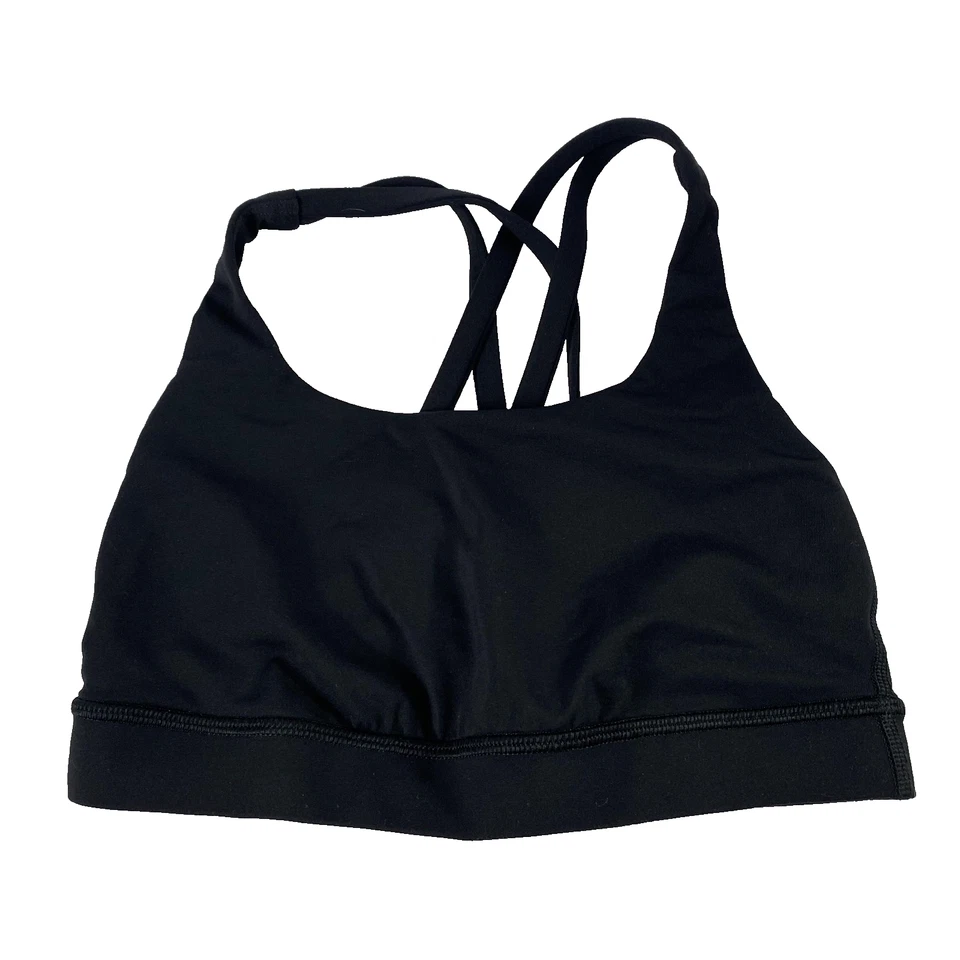 Lululemon Sports Bra Womens Small Black Free To Be Wild Strappy Yoga Running S - Image 1 of 4