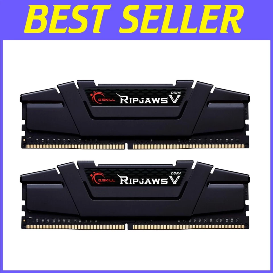 Ripjaws V 32GB (2x16GB) 3600MHz CL16 RAM - Ideal for Gaming & Multitasking - Image 1 of 4