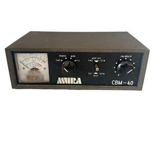 Mura CBM-40 SWR Medidor de Potencia Radio CB Radioaficionado - Imagen 1 de 10