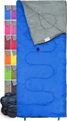 Saco de dormir uso en interiores y exteriores. Ideal para niños, niños, niñas, adolescentes y adultos... Foto 1 de 4