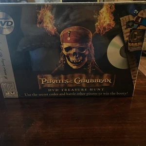  Pirates Of The Caribbean Disney DVD Treasure Hunt Board Game, Cards new/SEALED  - Picture 1 of 10