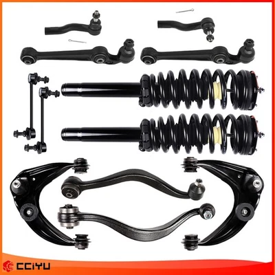 12Pcs For 2010 2011 2012 Ford Fusion 2.5L Front Struts w/Spring Suspension Kit - Image 1 of 4