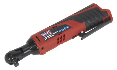 Sealey Cordless Ratchet Wrench SV12 Series 3/8"Sq Drive 12V Body Only - Image 1 of 4