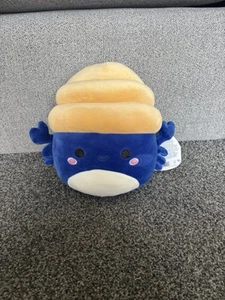 Lenore die blaue Einsiedlerkrabbe Squishmallow - 7,5 Zoll - Neu mit Etikett - Bild 1 von 2