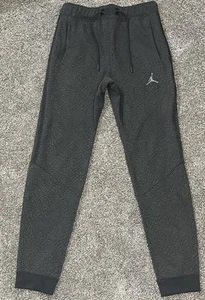 Jordan Dri-FIT Sport Air Sweatpants Small Black Elephant Joggers FD8121-010 NEW - Picture 1 of 7