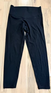 OFFLINE By Aerie Real Me Xtra 7/8 High Rise Leggings Wide Band Size Large Black - Picture 1 of 3