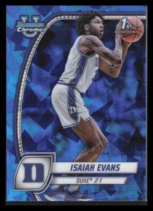 Zafiro de la Universidad Bowman #27 Isaiah Evans 2024-25 - Imagen 1 de 2