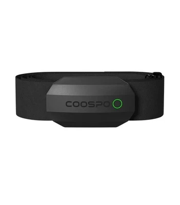 COOSPO Heart Rate Monitor Chest Strap Bluetooth ANT+ HR Sensor H808s BlackStrap  - Image 1 of 4