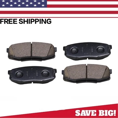 Pastillas de freno traseras de cerámica para Toyota Land Cruiser Sequoia-Tundra 2008-2021 LX570 Foto 1 de 4