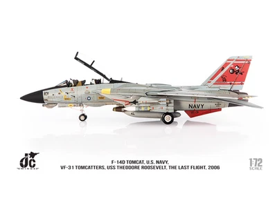 1:72 JC Wings F-14D TOMCAT, MARINA DE EE. UU. EL ÚLTIMO VUELO 2006 modelo diecast de combate Foto 1 de 4