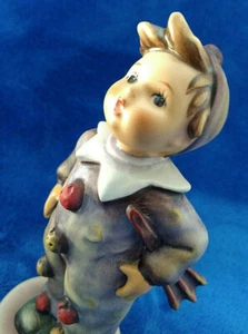 vtg HUMMEL "CARNIVAL" clown Goebel W.Germany 6" tall little boy purple E - Picture 1 of 11