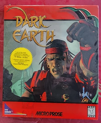 Dark Earth (PC CD) New US Retail Big Boxed Edition Sealed As Shown -  Rare - Image 1 of 4