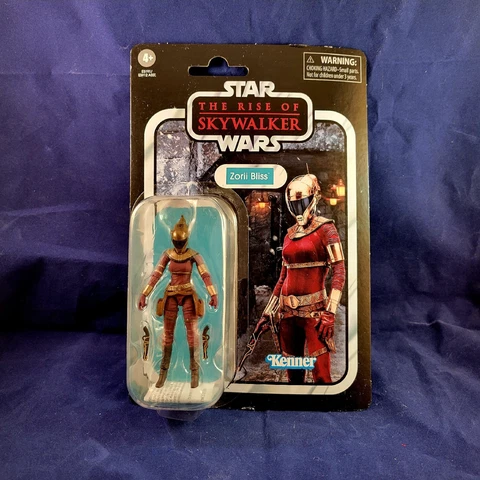 Star Wars Hasbro Kenner The Vintage Collection Zorii Bliss VC157 NMOC 3.75 inch Cover