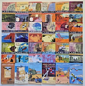 Lot of 24 Andrea Camilleri - Inspector Montalbano Mystery Paperback Books Lot - Picture 1 of 8