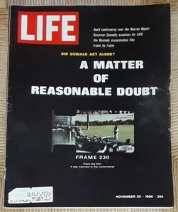 Life Magazine November 25, 1966 ☆ Kennedy Assassination Controversy ☆ Oswald - Imagen 1 de 5