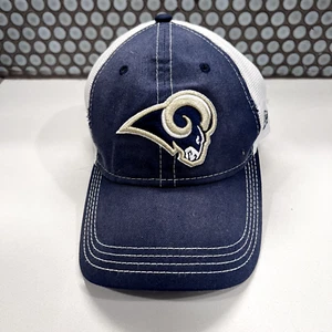 St Louis Rams Hat Cap Snap Back Blue White Gold NFL Womens Football - Picture 1 of 11