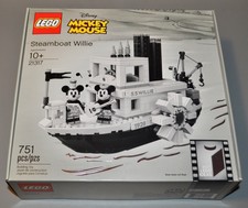 LEGO Mickey Mouse Steamboat Willie Set Minnie Boat Sealed Brand New in Box NISB