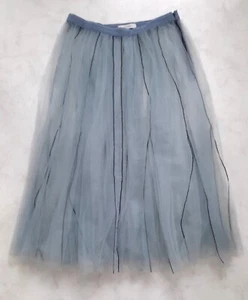 Dorothee Schumacher Tüllrock blau grau 4 40 38 - Bild 1 von 10