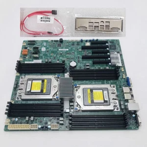Supermicro H11DSi Carte Mère Socket SP3 240W TDP pour Dual AMD EPYC 7001 7002 - Photo 1/3