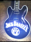 Ultra seltene Jack Daniels LED-Gitarre Les Paul Bar leichtes Bierschild Whiskey Bourbon!