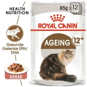 ROYAL CANIN AGEING 12+ in Soße Nassfutter für ältere Katzen 12 x 85 g - Bild 1 von 6