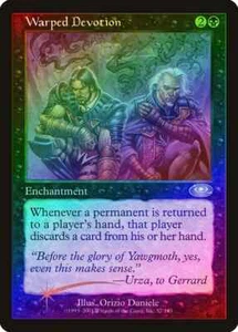 MTG FOIL Warped Devotion - Planeshift NM - Picture 1 of 1