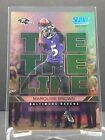 2022 Panini Score MARQUISE "HOLLYWOOD" BROWN #/6 End Zone Toe The Line RAVENS!