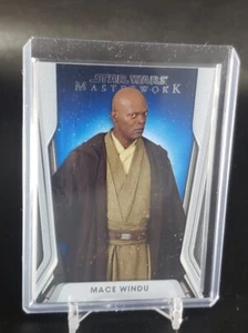 2021 Topps Star Wars Masterwork Blue Mace Windu #54 - Picture 1 of 2
